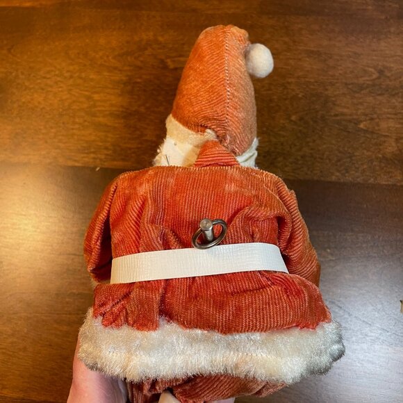 VINTAGE Trim-A-Tree 'NOEL'S SANTA' w. Music & Rotating Head (Chair Included) - Picture 5 of 11